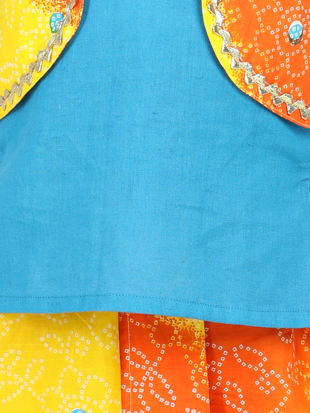 Cotton Flax Dhoti Kurta Set for Boys - Blue | BD22DK43BLC | DesiQlo