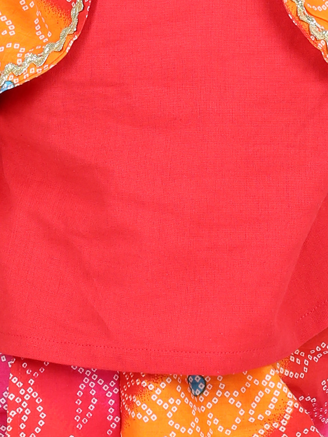 Cotton Flax Dhoti Kurta Set for Boys - Red | BD22DK43RDC | DesiQlo