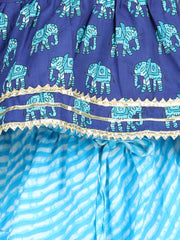 Lehenga Choli Set for Kids - Red | BD22LC48RDA