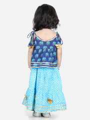 Lehenga Choli Set for Kids - Red | BD22LC48RDA