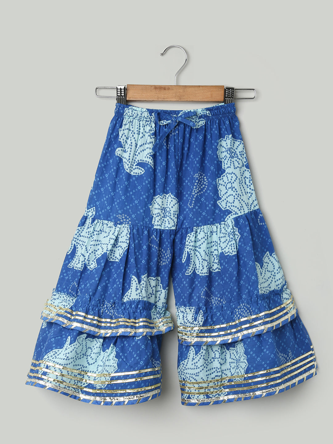Ethnic Suit Set for Girls - Blue | BD22SU21BLD | DesiQlo