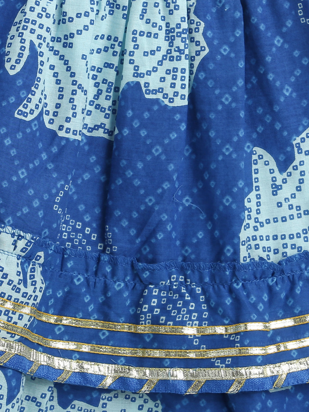 Ethnic Suit Set for Girls - Blue | BD22SU21BLD | DesiQlo