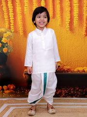 Dhoti Kurta Set for Boys - Green | BD24DK70GRA