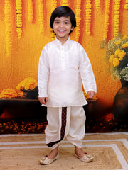 Dhoti Kurta Set for Boys - Purple | BD24DK70PRA