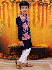 Kurta Pajama Set for Boys - Blue | BD24KP77BLA