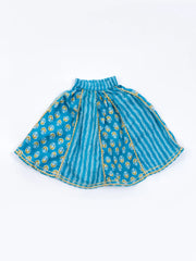 Lehenga Choli Set for Girls - Blue | BD24LC81BLA