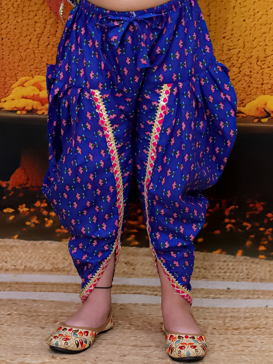 Ethnic Suit Set for Kids - Blue | BD24SU60BLA | DesiQlo