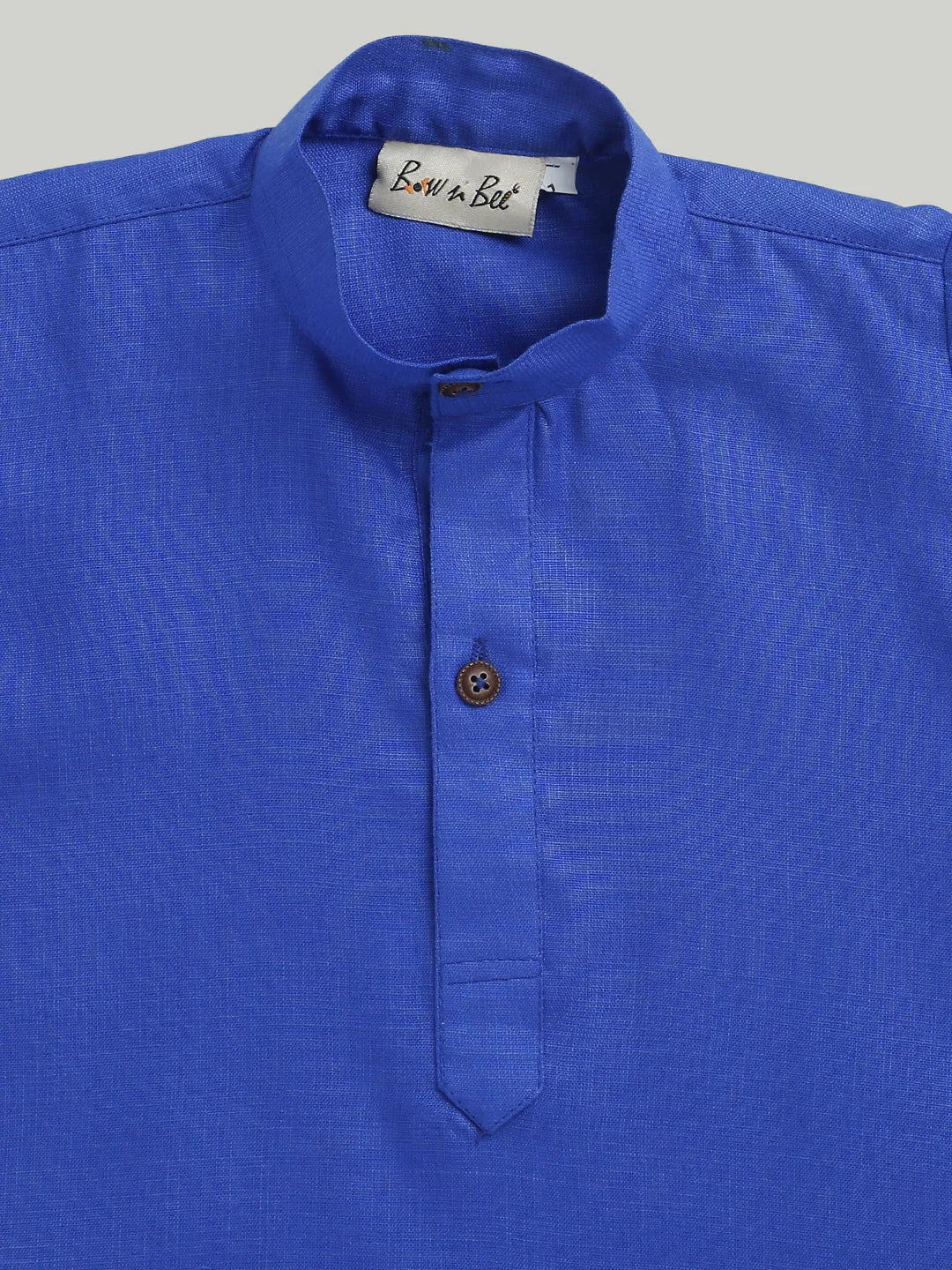 Blue Cotton Kurta Pajama Set for Boys | Indian Wear