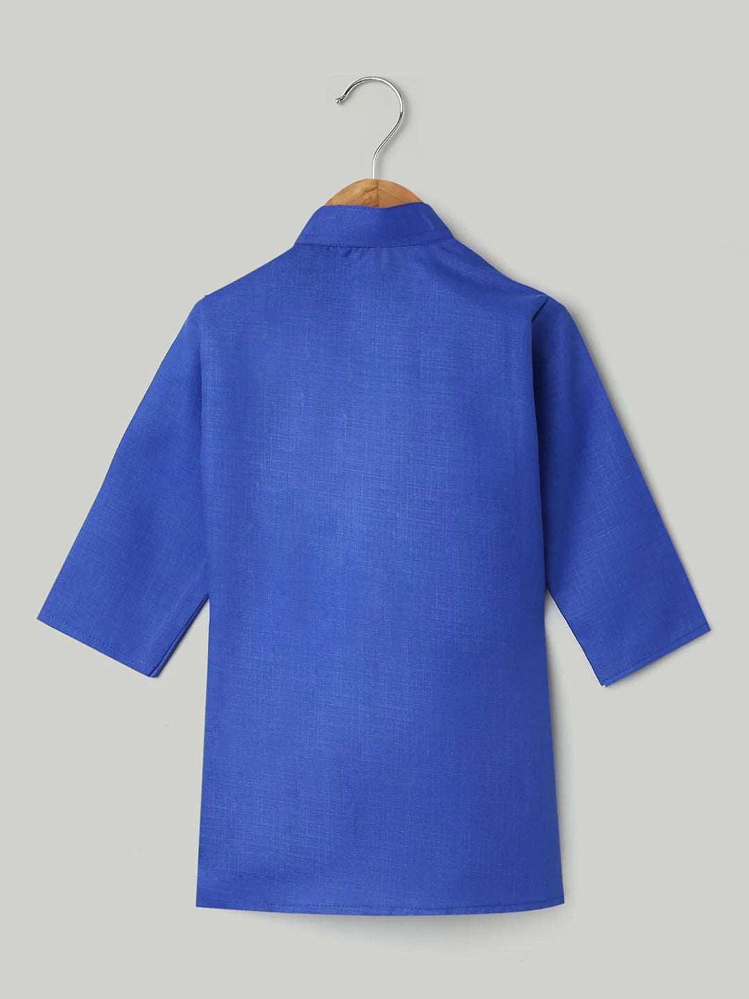 Blue Cotton Kurta Pajama Set for Boys | Indian Wear