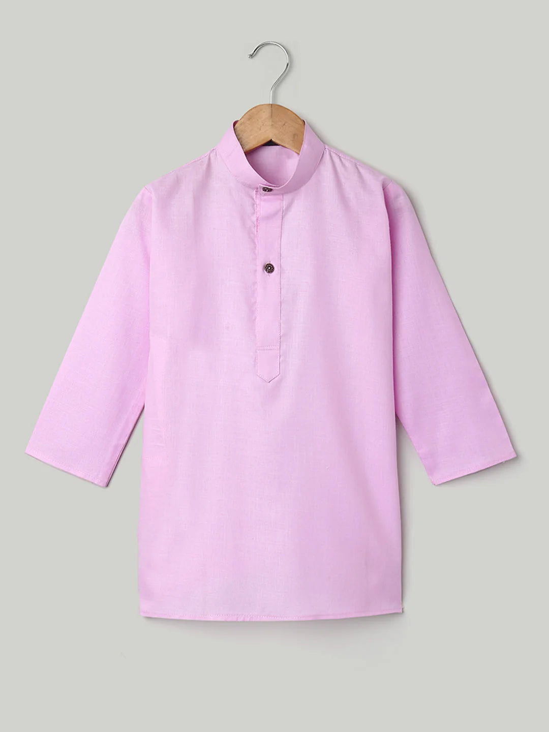 Lavender Cotton Kurta Pajama Set for Boys | Indian Wear