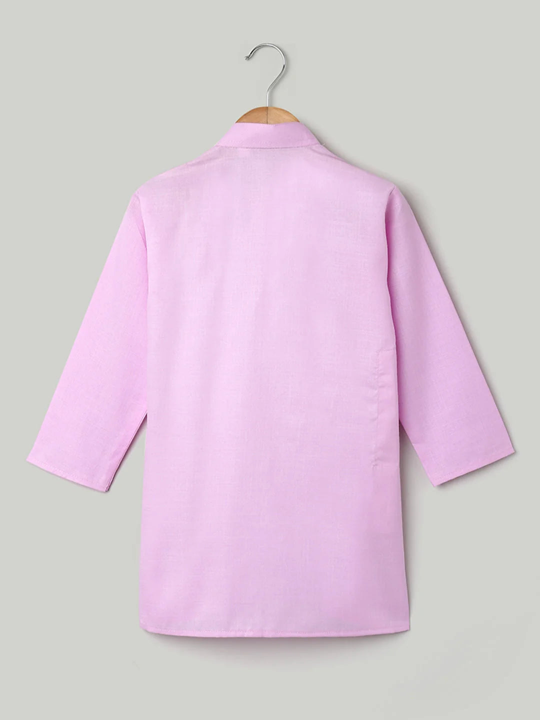 Lavender Cotton Kurta Pajama Set for Boys | Indian Wear