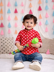 Short Kurta for Boys - Blue | BH26IN62BLA