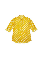 Short Kurta for Boys - Red | BH26IN62RDA