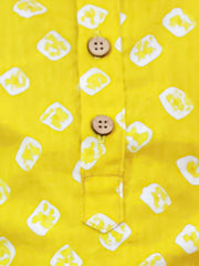 Short Kurta for Boys - Red | BH26IN62RDA