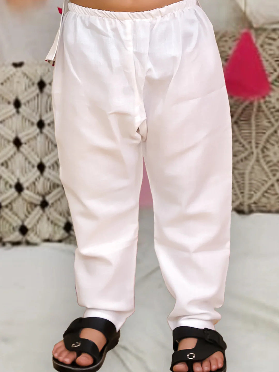 Kurta Pajama Set for Boys - White | BH26KP18WHA | DesiQlo