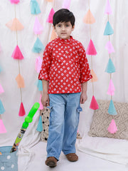 Short Kurta for Boys - Yellow | BH26SK04YLA