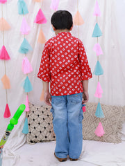 Short Kurta for Boys - Yellow | BH26SK04YLA