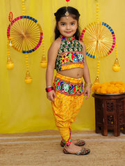 Ethnic Suit Set for Girls - Green | BJ23IW40GRA