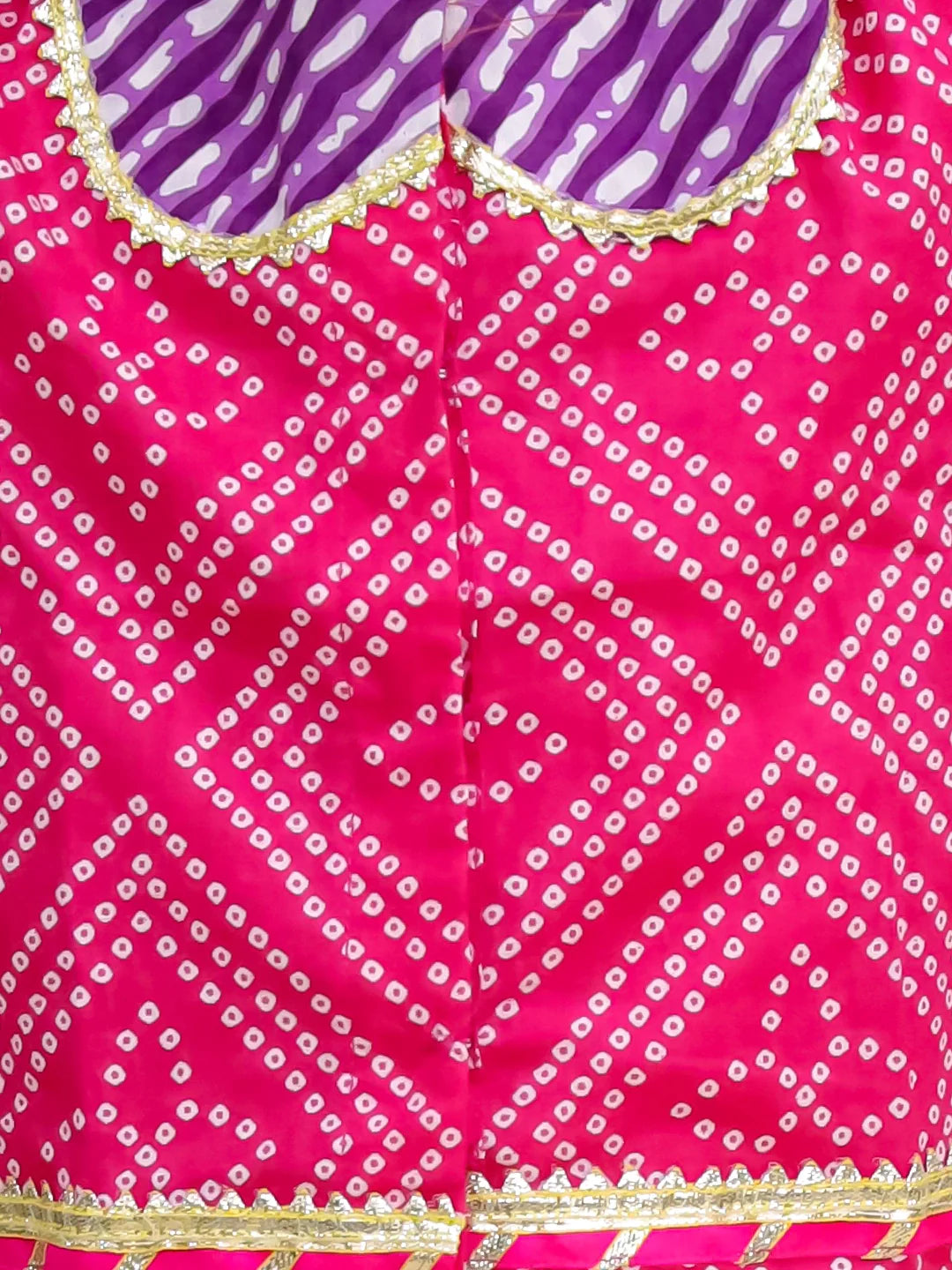 Lehenga Choli Set for Girls - Pink | BJ25LC02PIA | DesiQlo