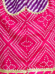 Lehenga Choli Set for Girls - Pink | BJ25LC02PIA