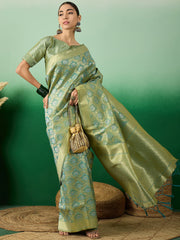 Womens Fashion Ethnic Blue Color Sarees-MLSHWSA1094BLU0ONE