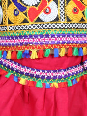 Cotton Lehenga Choli Set for Girls - Pink | BN22LC30PIA
