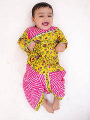 Dhoti Kurta Set for Boys - Pink | BN24DK06PIA