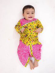 Dhoti Kurta Set for Boys - Pink | BN24DK06PIA