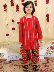Dhoti Kurta Set for Boys - Blue | BN24DK09BLA