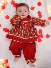 Ethnic Suit Set for Girls - Blue | BB24SU06BLA