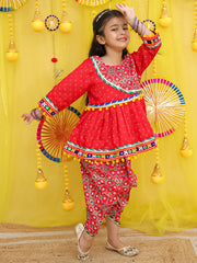 Ethnic Suit Set for Girls - Pink | BN25IW01PIA