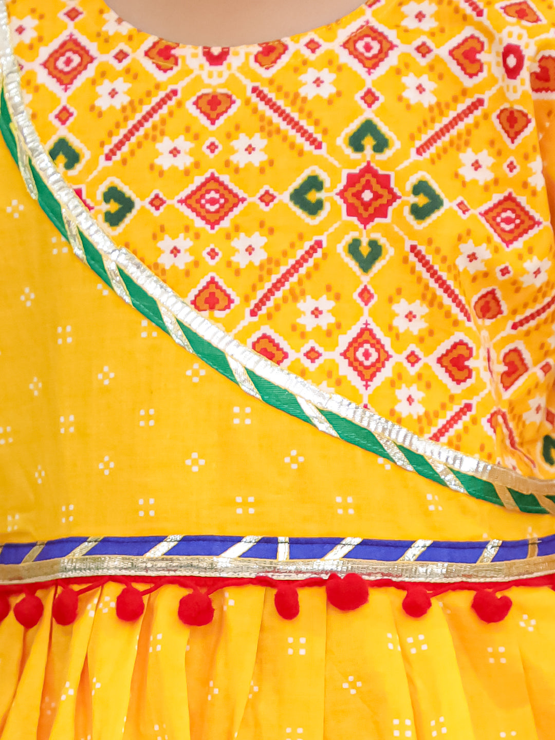 Ethnic Suit Set for Girls - Yellow | BN25IW01YLA | DesiQlo