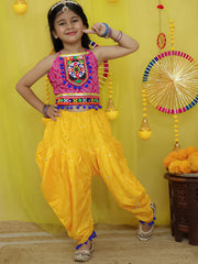 Indo Western Set for Girls - Pink | BN25IW03PIA