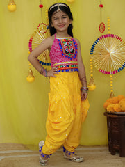 Indo Western Set for Girls - Pink | BN25IW03PIA