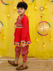 Dhoti Kurta Set for Boys - Pink | BN25KD01PIA