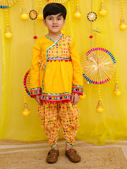 Dhoti Kurta Set for Boys - Pink | BN25KD01PIA