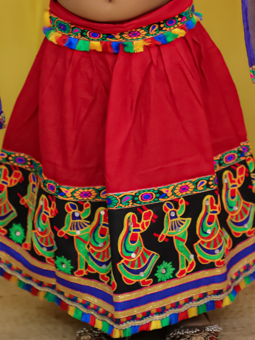 Lehenga Choli Set for Girls - Black | BN25LCO5BKA | DesiQlo