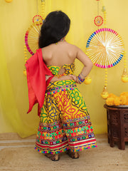Lehenga Choli Set for Girls - Yellow | BN25LCO5YLA