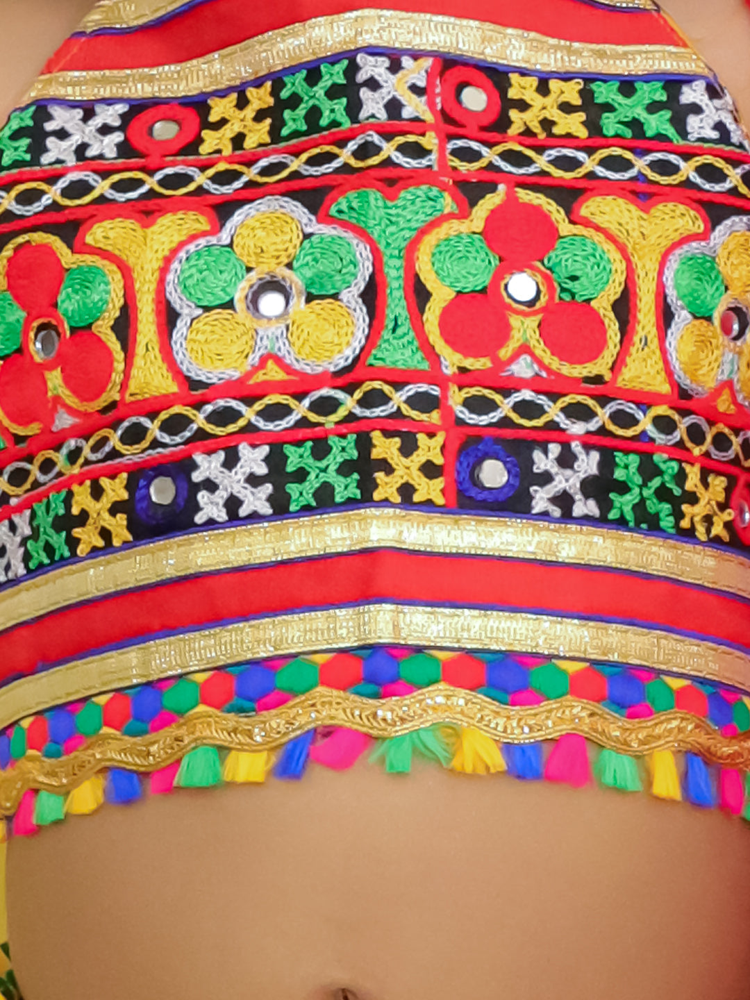 Lehenga Choli Set for Girls - Yellow | BN25LCO5YLA | DesiQlo