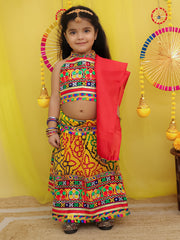 Lehenga Choli Set for Girls - Yellow | BN25LCO5YLA