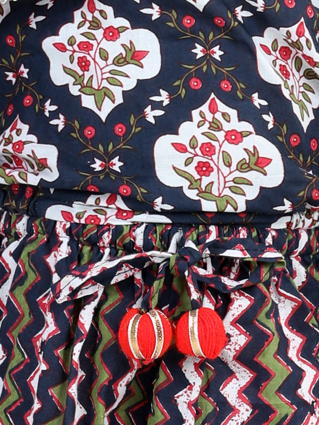 Ethnic Suit Set for Girls - Black | BR22IW28BKC | DesiQlo