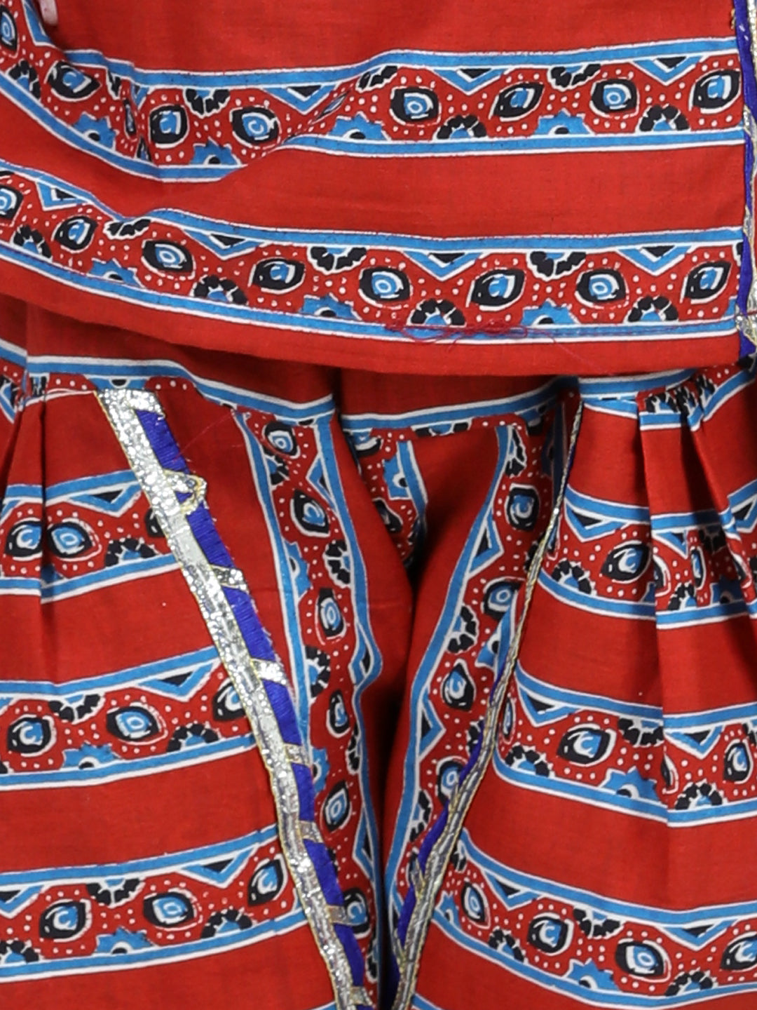 Ethnic Suit Set for Girls - Red | BR22IW29RDC | DesiQlo
