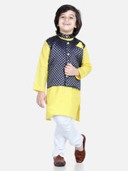 Cotton Kurta Pajama Set for Boys - 4-5 Y | BR22KP28YWB