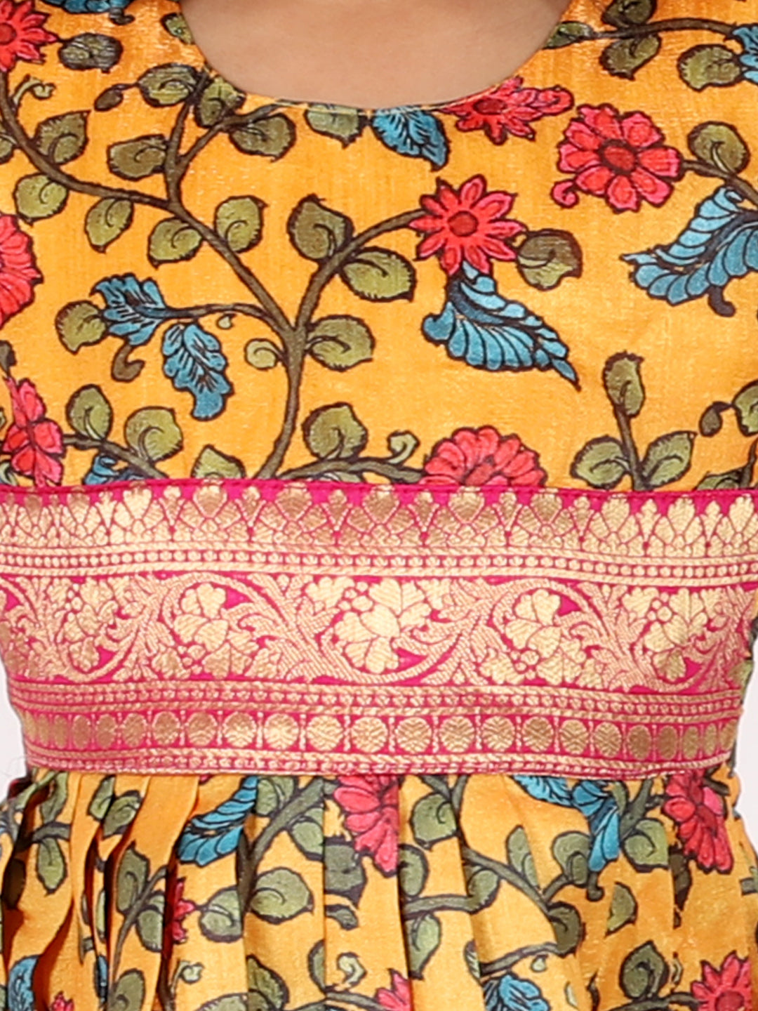 Dress for Girls - Yellow | BR23DR58YWB | DesiQlo