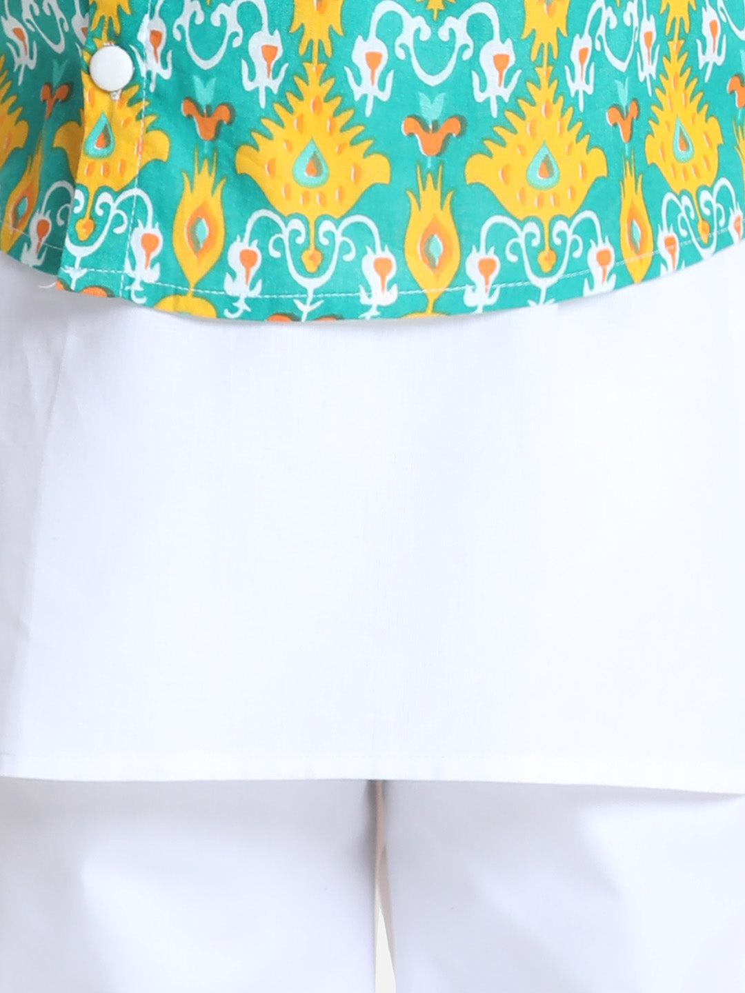 Kurta Pajama Set for Boys - White | BR23KP49WHB | DesiQlo
