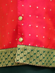 Cotton Kurta Pajama Set for Boys - Green | BR23KP52PIC