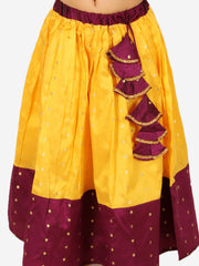 Lehenga Choli Set for Girls - Purple | BR23LC59PRB
