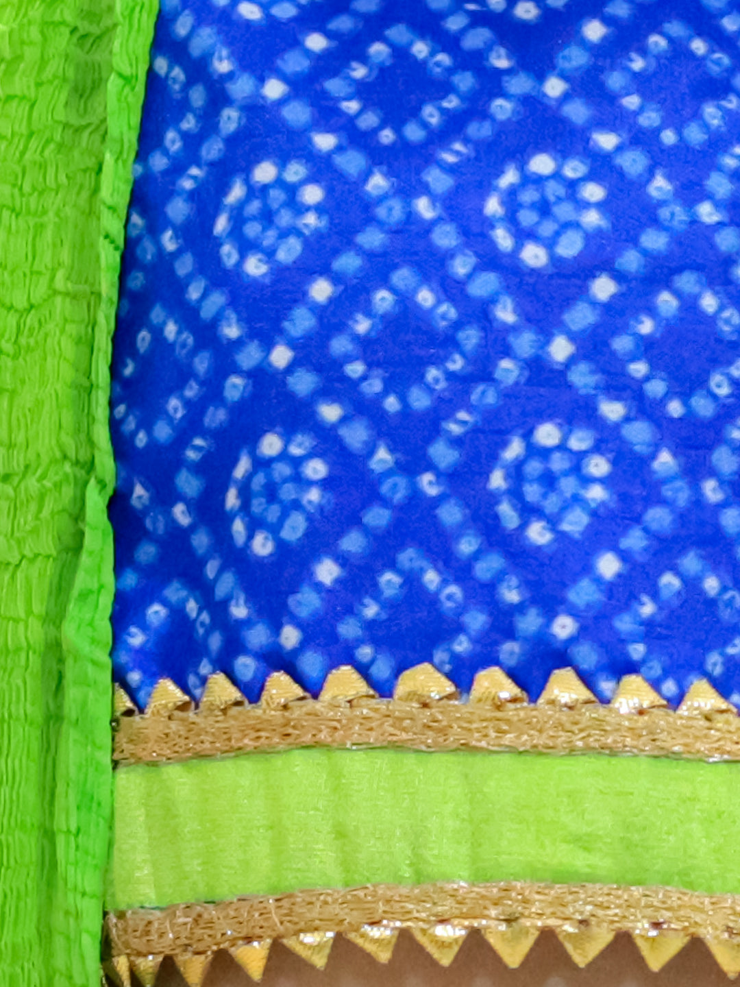 Lehenga Choli Set for Girls - Blue | BR23LC64BLB | DesiQlo