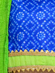 Lehenga Choli Set for Girls - Blue | BR23LC64BLB