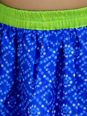 Lehenga Choli Set for Girls - Blue | BR23LC64BLB